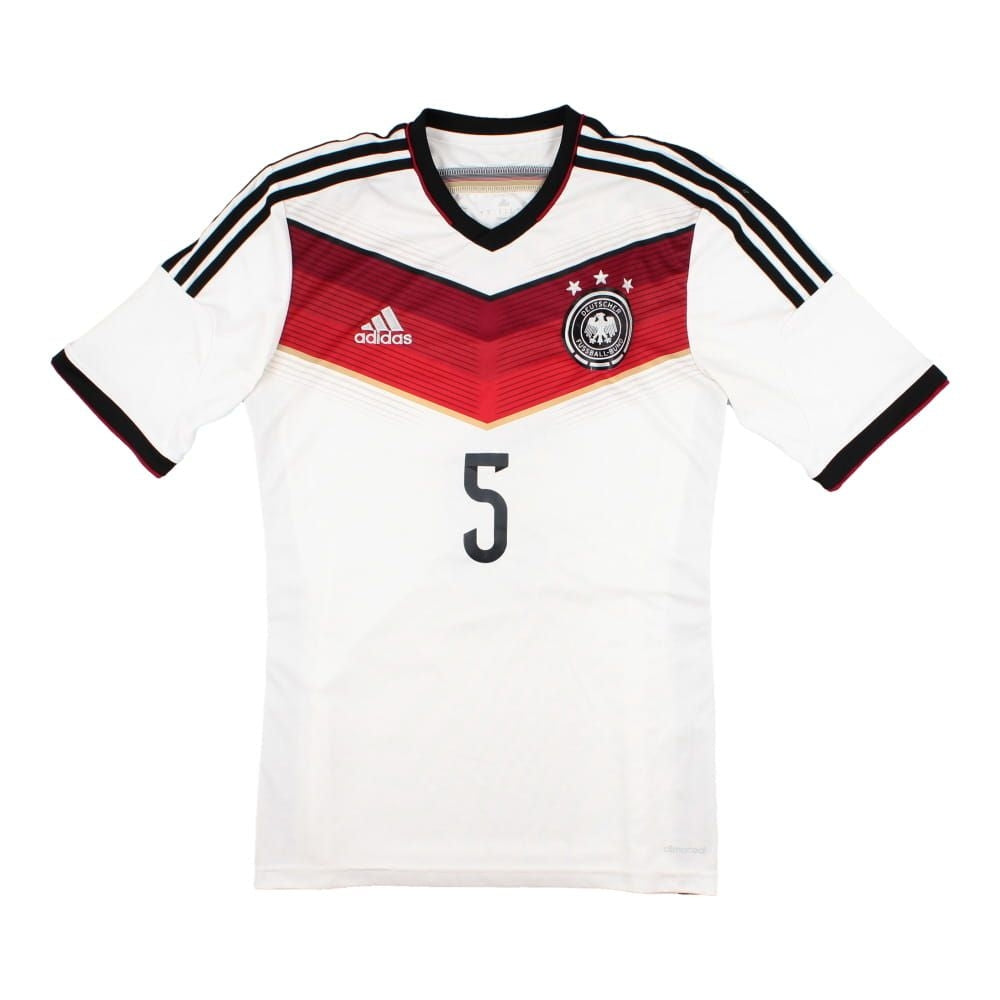 Germany 2014-15 Home Shirt (Hummels 5) ((Good) S)_1