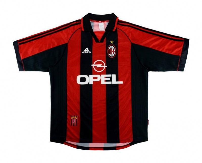 AC Milan 1998-99 Home Shirt (Excellent) – Classic Football Kit
