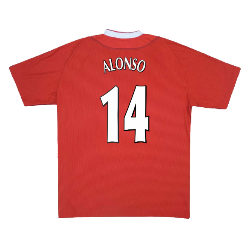 リバプール ALONSO 14 シャツ リバプール チャンピオンズリーグ