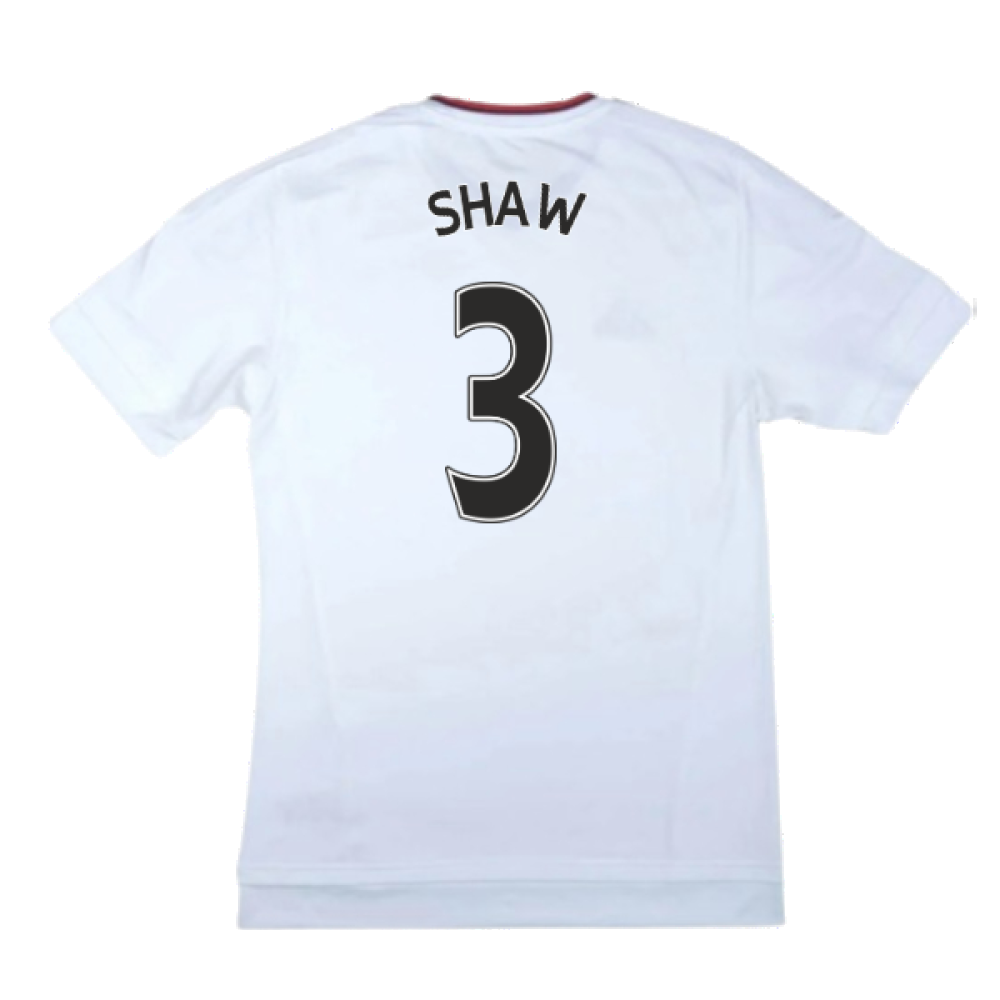 Manchester United 2015-16 Away Shirt (Very Good) (Shaw 3)_1