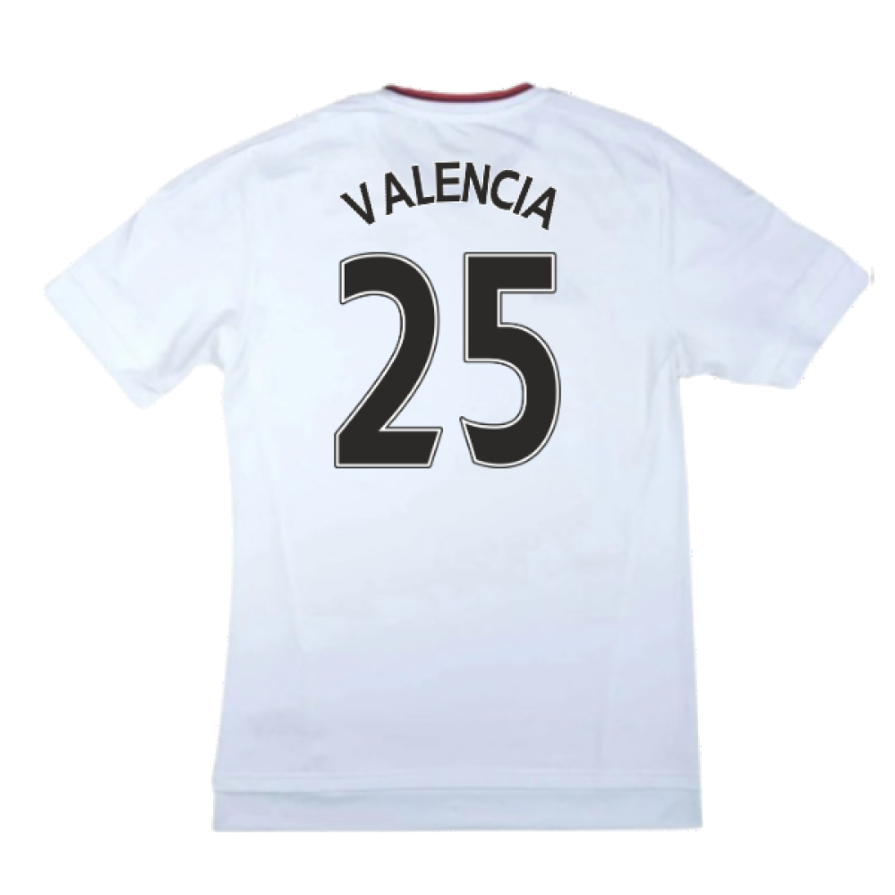 Manchester United 2015-16 Away Shirt (15-16 years) (Very Good) (Valencia 25)_1