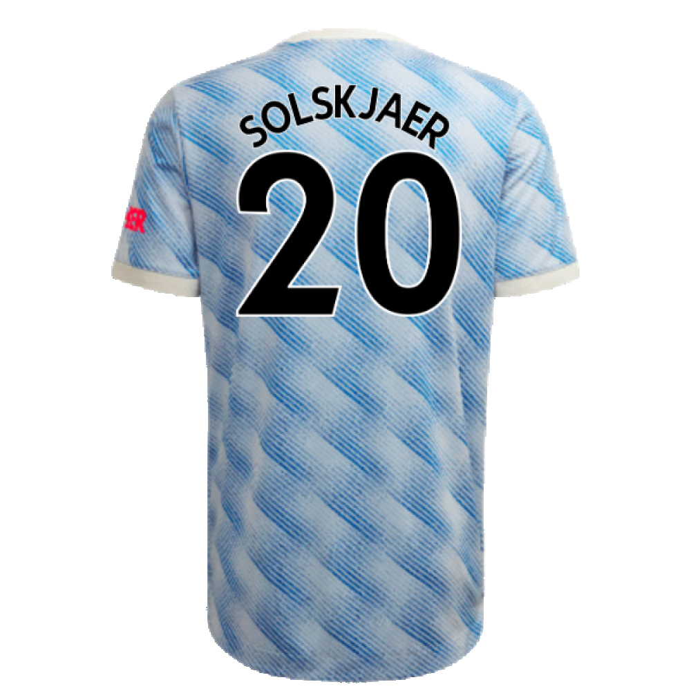 Manchester United 2021-22 Away Shirt (XL) (Mint) (SOLSKJAER 20)_1