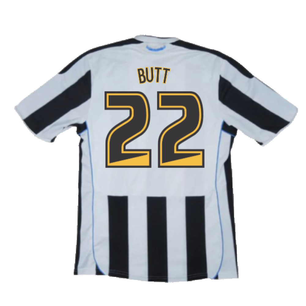 Newcastle United 2009-10 Home Shirt (S) (Excellent) (Butt 22)_1