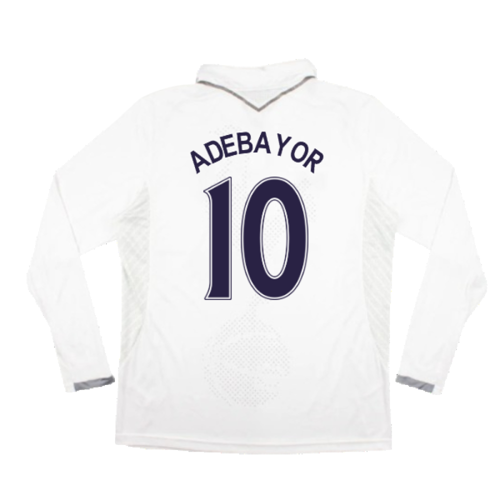 Tottenham 2012-13 Home Shirt (XL) (Very Good) (ADEBAYOR 10)_1