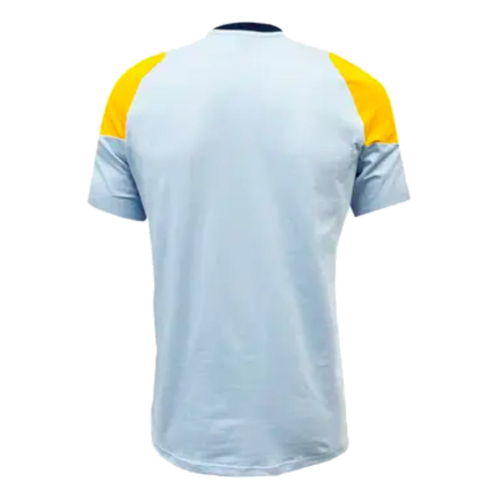 2024-2025 Real Madrid Training Tee (Glow Blue)_1
