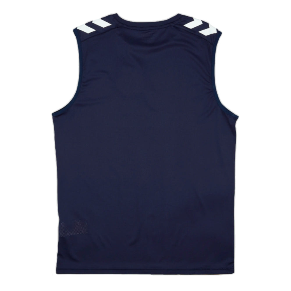 2024-2025 Denmark Sleeveless Training Jersey (Marine)_1