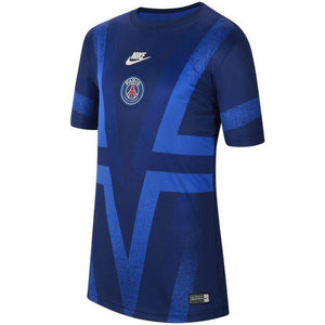 2019-2020 PSG Nike Pre-Match Training Shirt (Blue) - Kids_0