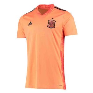 2020-2021 Spain Home Adidas Goalkeeper Shirt (Orange)_0