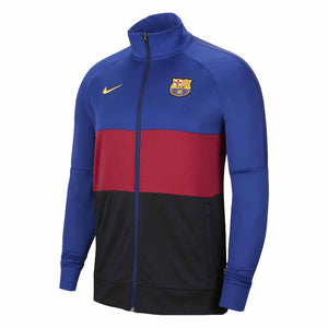2020-2021 Barcelona Nike I96 Jacket (Blue-Red) - Kids_0