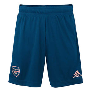 2020-2021 Arsenal Adidas Third Shorts Blue (Kids)_0