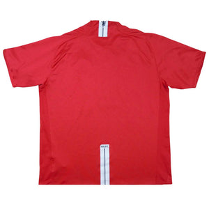 Manchester United 2007-09 Home Shirt (XL) (Excellent)_1