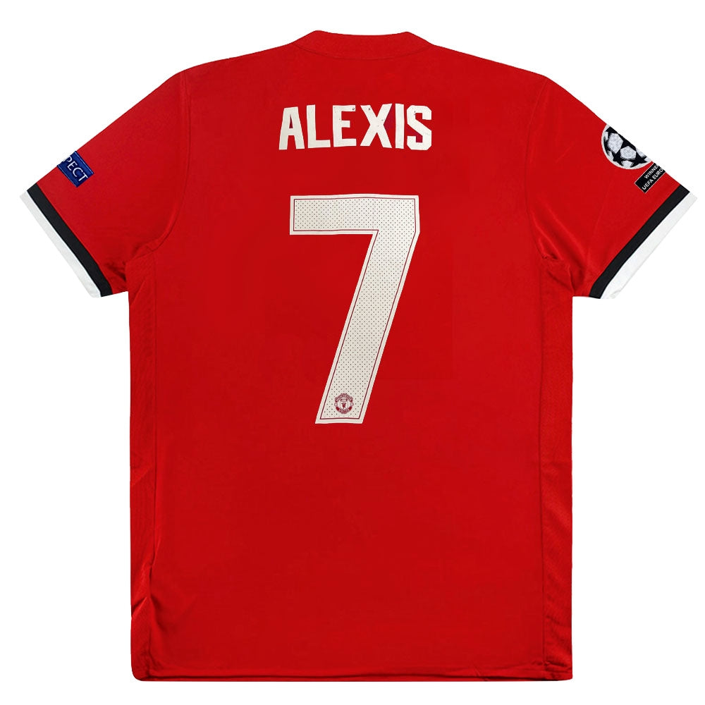 Manchester United 2017-18 Home Shirt ((Very Good) S)_0