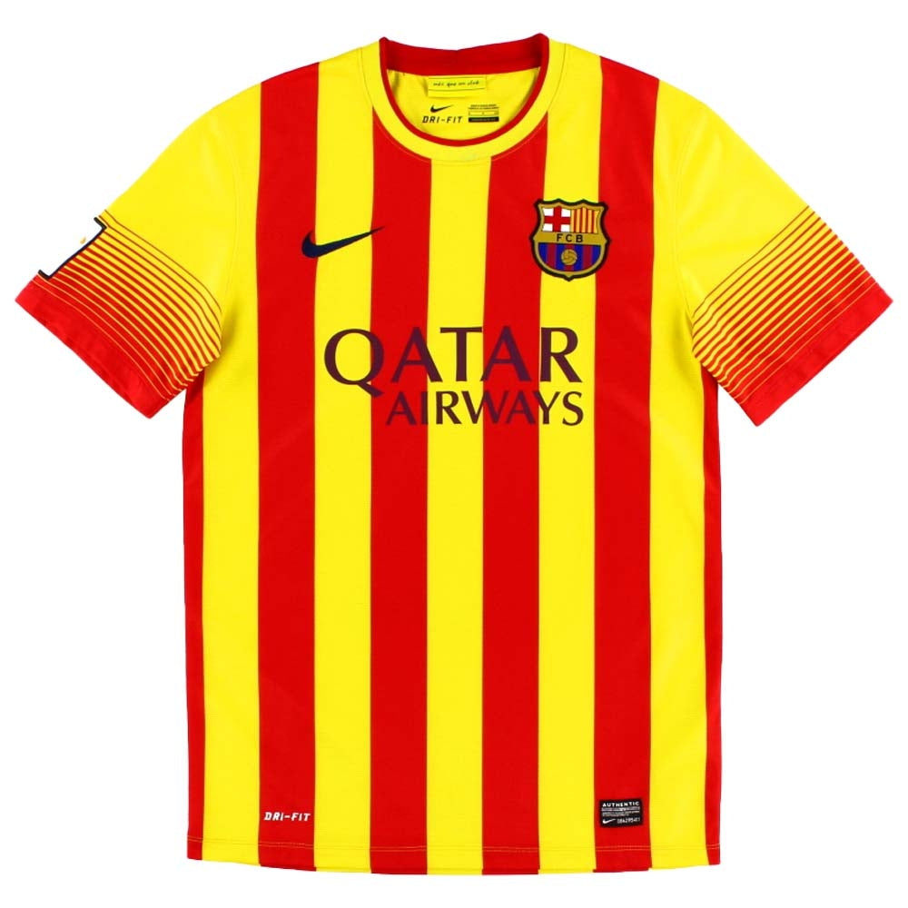 Barcelona 2013-14 Away Shirt (Messi #10) ( ((Excellent) S)_1