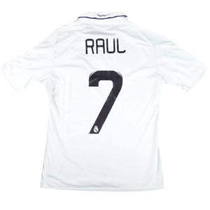 Real Madrid 2008-09 Home Shirt (Raul #7) ((Very Good) S)_0