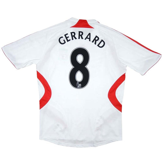 Liverpool 2007-08 Away Shirt (Gerrard #8) ((Very Good) M)_0