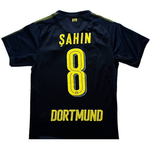 Borussia Dortmund 2017-18 Away Shirt (Sahin #8) ((Very Good) S)_0