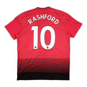 Manchester United 2018-19 Home Shirt (Rashford #10) ((Good) M)_0