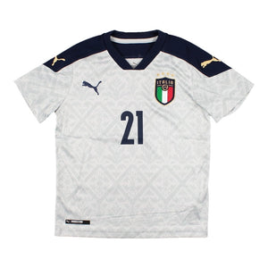 Italy 2020-21 GK Home Shirt (Donnarumma #21) ((Mint) SB)_1