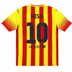 Barcelona 2013-14 Away Shirt (Messi #10) ( ((Excellent) S)_0