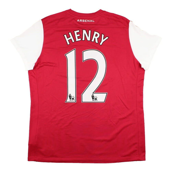 2011-2012 Arsenal Home Shirt (Henry 12) (Womens) ((Excellent) XL)