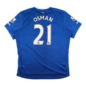 Everton 2015-16 Home Shirt (Osman #21) (Very Good)_0