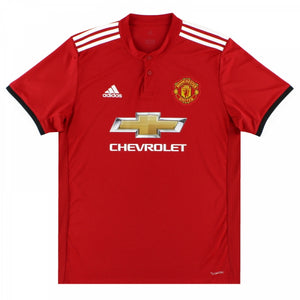 Manchester United 2017-18 Home Shirt (Excellent)_0