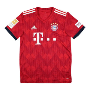 Bayern Munich 2018-19 Home Shirt (James #11) (Excellent)_1