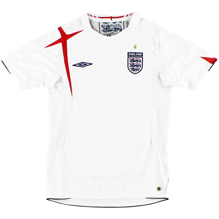 England 2005-2007 Home Shirt (XXL) (Good)