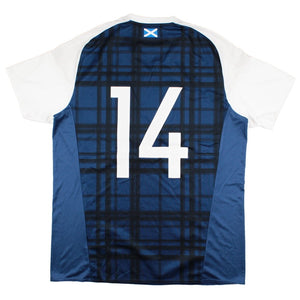 Scotland 2016-17 Home Shirt (#14) (L) (Excellent)_0