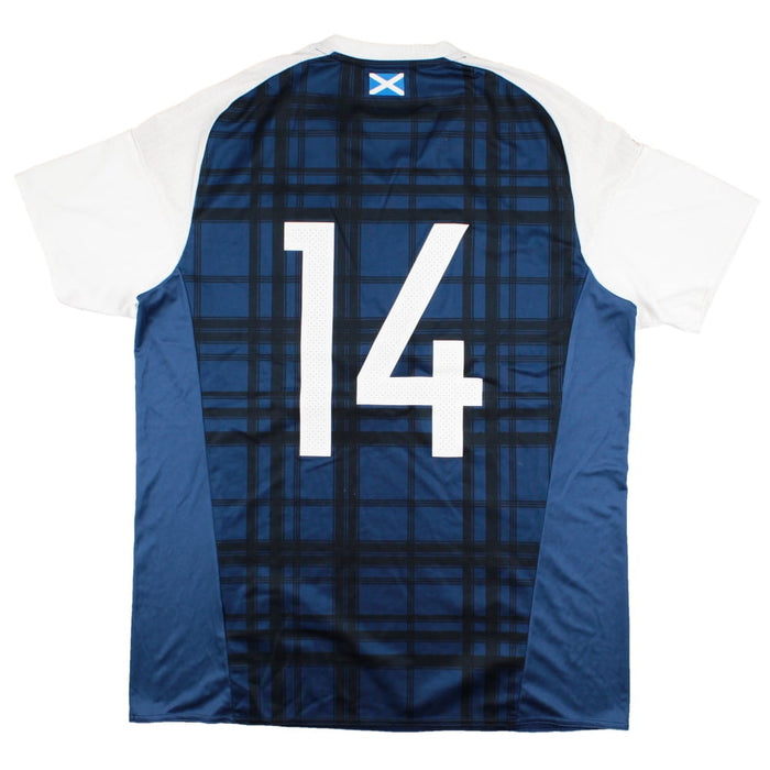 Scotland 2016-17 Home Shirt (#14) (L) (Excellent)