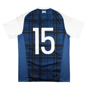Scotland 2016-17 Home Shirt (#15) (M) (Excellent)_0