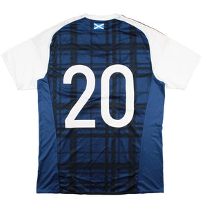 Scotland 2016-17 Home Shirt (#20) (M) (Excellent)_0