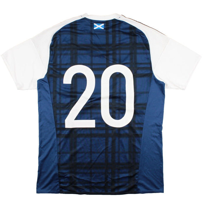 Scotland 2016-17 Home Shirt (#20) (M) (Excellent)