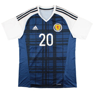 Scotland 2016-17 Home Shirt (#20) (M) (Excellent)_1