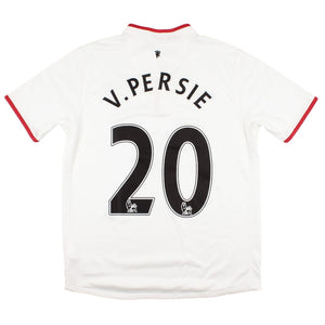 Manchester United 2012-13 Away Shirt (V.Persie #20) (XL Boys) (Very Good)_0