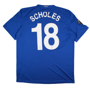 Manchester United 2008-09 Third Shirt (Scholes #18) (L) (Very Good)_0