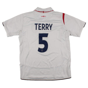 England 2005-2007 Home Shirt (Boys 12-13y) Terry #5 (Fair)_0