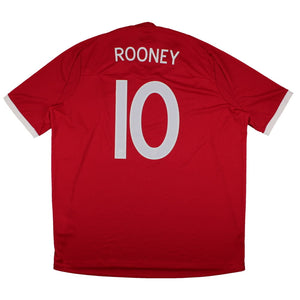 England 2010-11 Away Shirt (3XL) Rooney #10 (Mint)_0