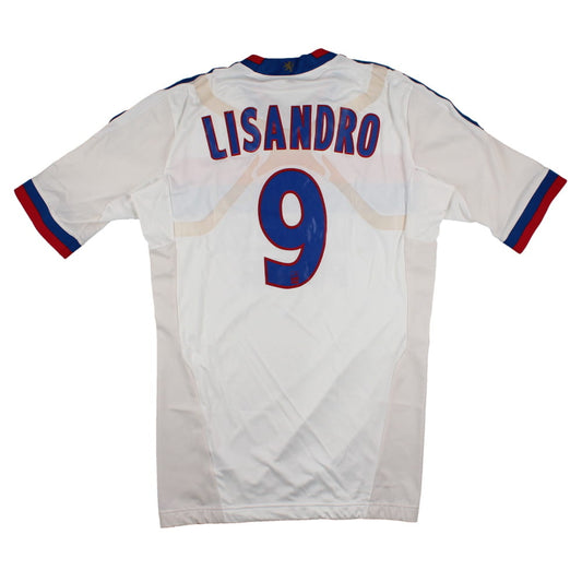 Lyon 2011-12 Player Issue Home Shirt (XL) Lisandro #9 (With Player Issue Bag) (Good)_0