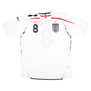 England 2007-09 Home Shirt (XL) Lampard #8 (Mint)_1