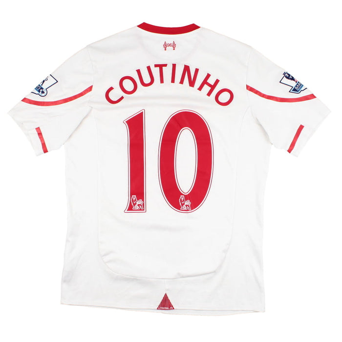 Liverpool 2015-16 Away Shirt (M) Coutinho #10 (Good)