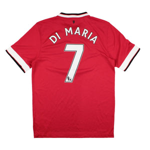 Manchester United 2014-15 Home (S) Di Maria #7 (Excellent)_0