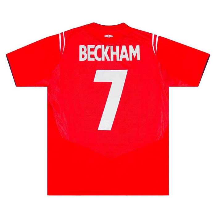 England 2004-06 Away Shirt (Beckham 7) (M) (Very Good)