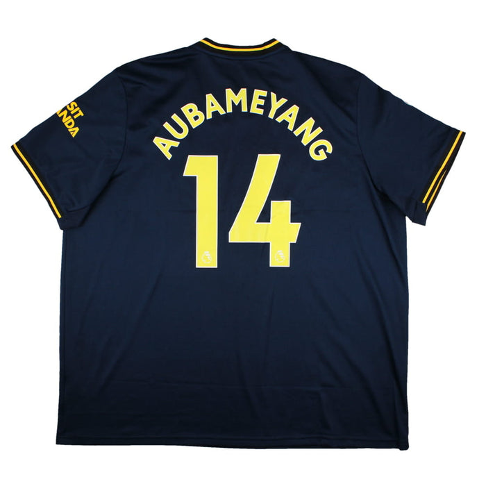 Arsenal 2019-20 Third Shirt (3XL) Aubameyang #14 (Mint)