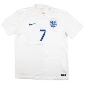 England 2014-16 Home Shirt (M) Wilshere #7 (Good)_1