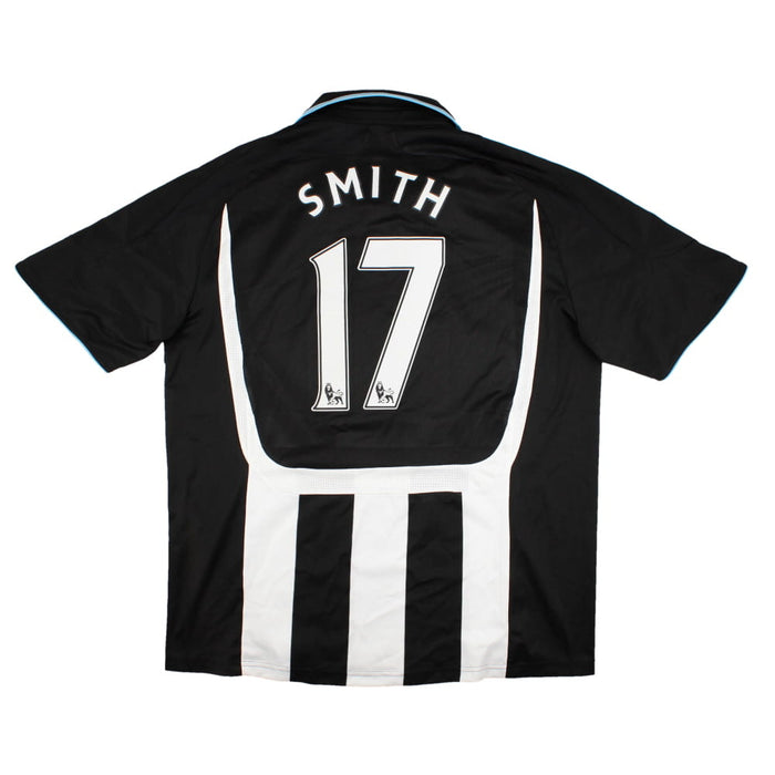 Newcastle United 2007-09 Home Shirt (L) Smith #17 (Good)