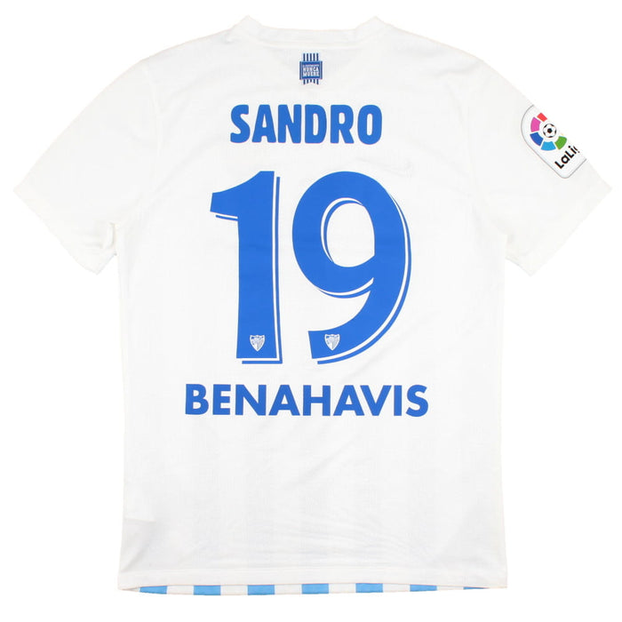 Malaga 2016-17 Home Shirt (M) Sandro #19 (Mint)
