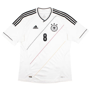 Germany 2012-13 Home Shirt (L) Ozil #8 (Mint)_1