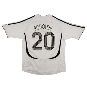 Germany 2006-08 Home Shirt (XLB) Podolski #20 (Good)_0