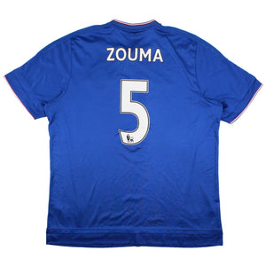 Chelsea 2015-16 Home Shirt (XL) Zouma #5 (Very Good)_0